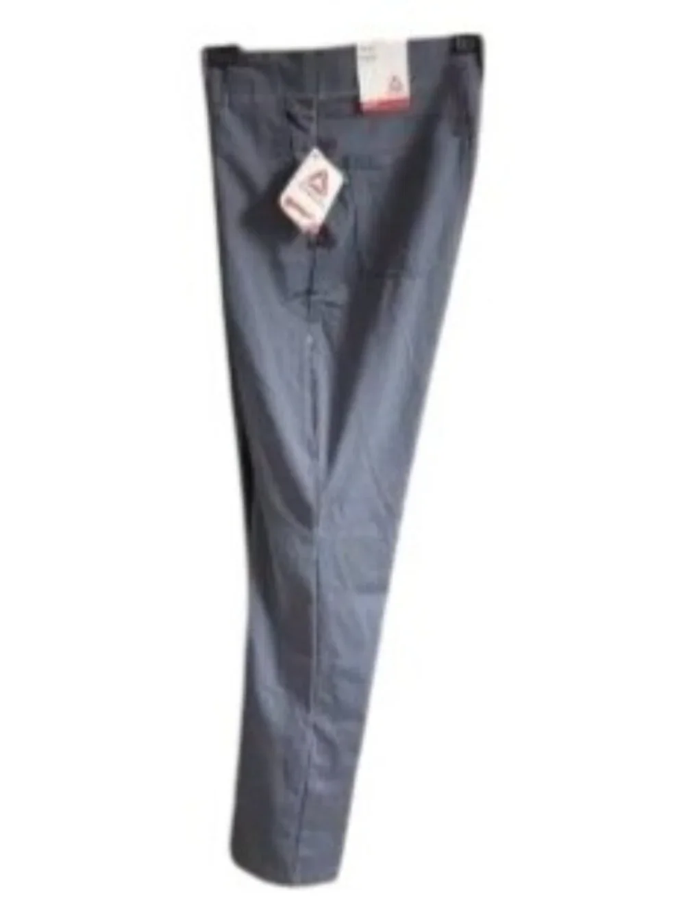 Reebok Mens Regular Fit Pants 30W x 30L Gray Stretch Fabric